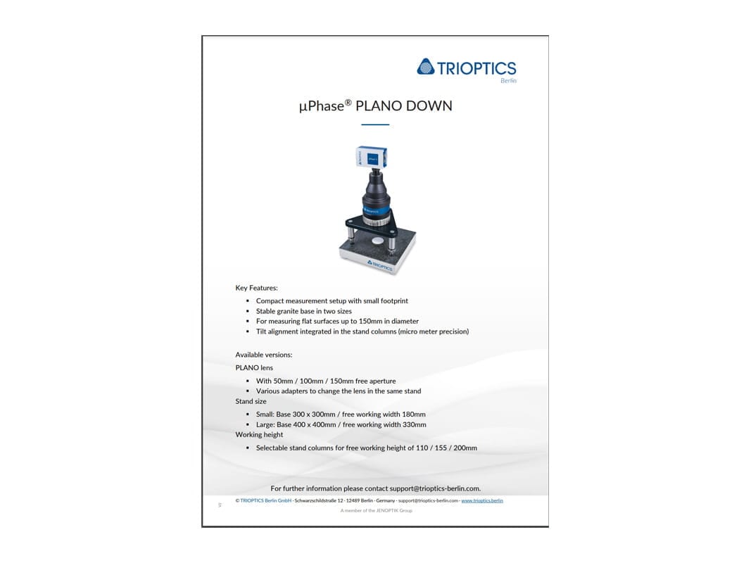 Thumbnail Flyer µPhase PlANO DOWN