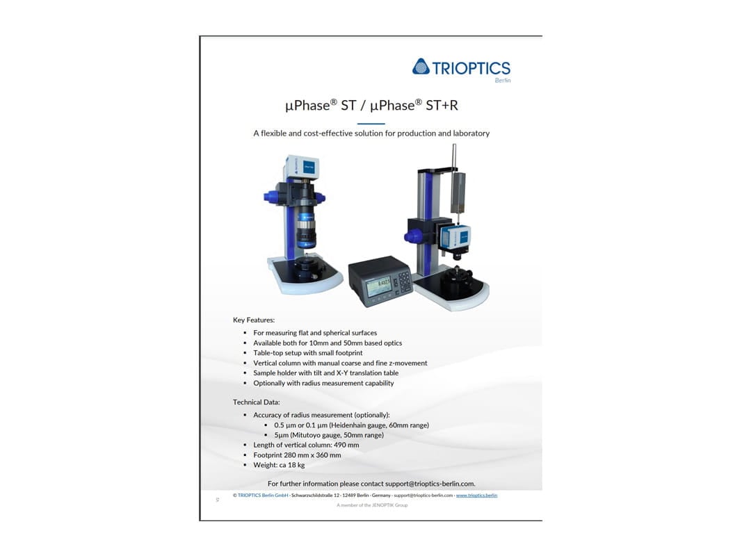 Thumbnail Flyer µPhase ST/ST+R