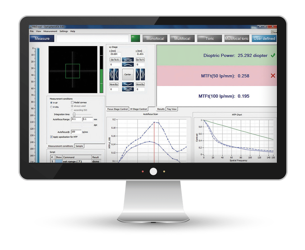 OptiSpheric® Software